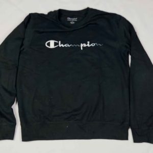 Poleron Negro Champion Unisex