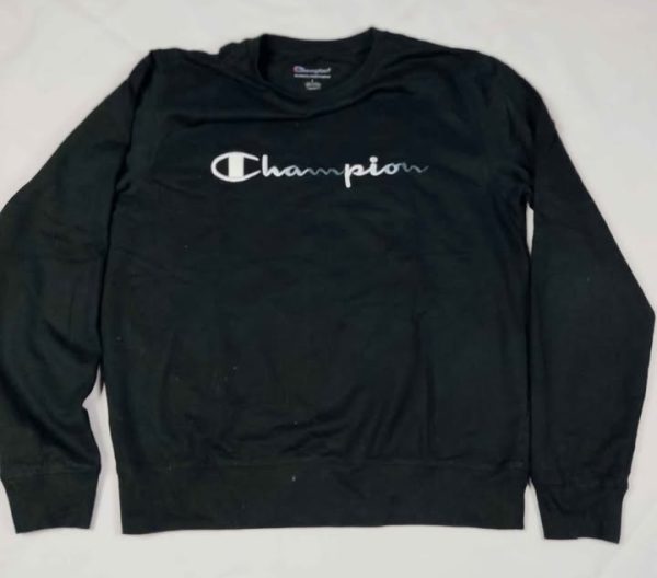Poleron Negro Champion Unisex