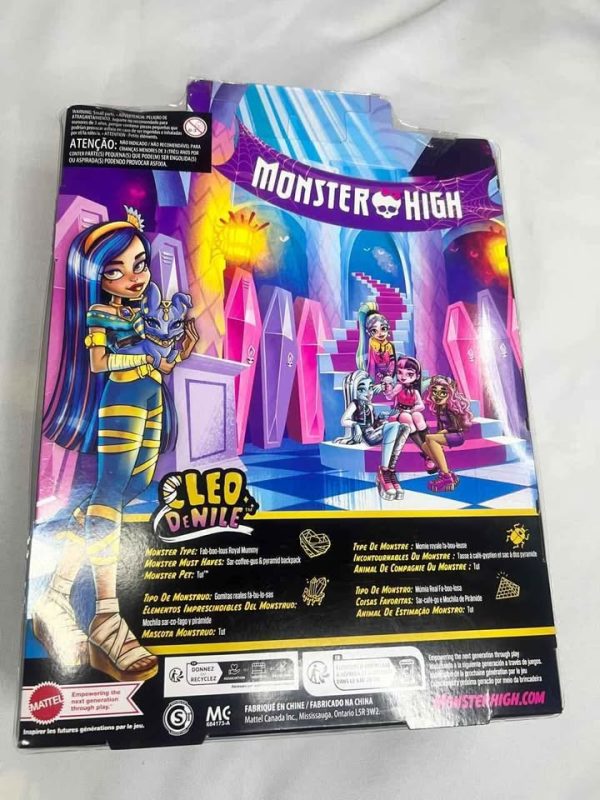 Cleo Denile Monster High figura y accesorios - Imagen 3