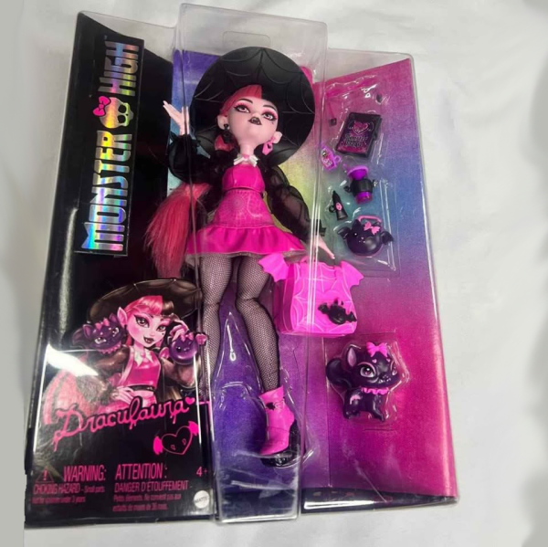 Draculaura Monster High y accesorios