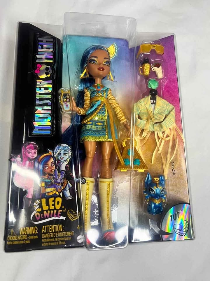 Cleo Denile Monster High figura y accesorios